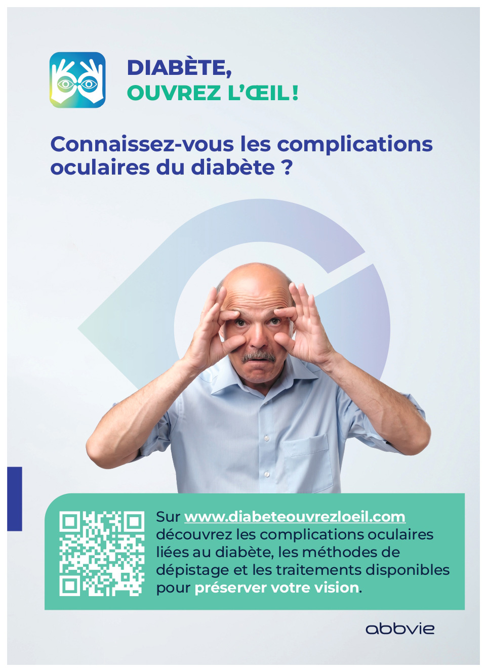 Brochure « Connaissez-vous les complications oculaires liées au diabète&nbsp;?&nbsp;»